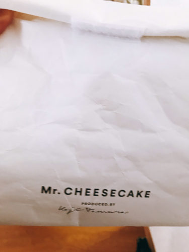 話題のMr.CHEESECAKE（ミスターチーズケーキ）を買ってみた